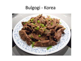 Bulgogi - Korea

 