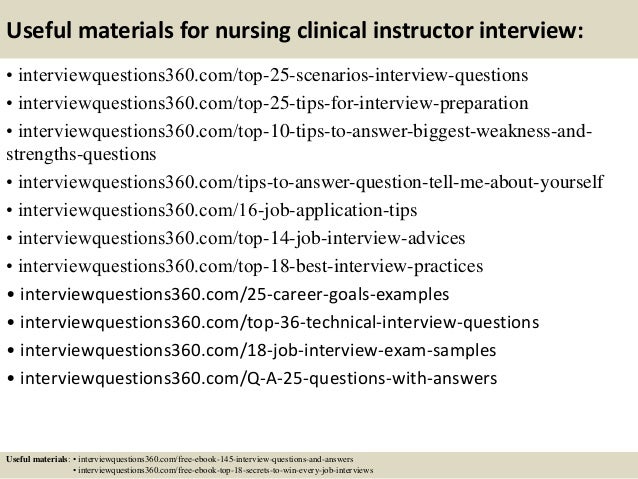 school nurse interview questions and answers
