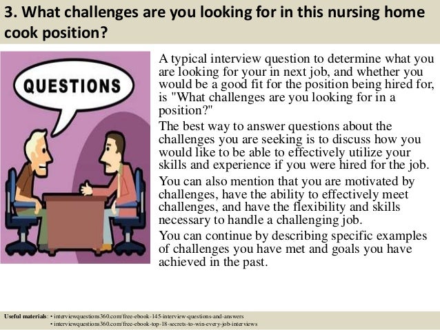 top 10 nursing home cook interview questions and answers nursing home interview questions