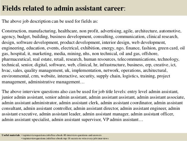 top 10 office administrator interview questions and answers interview questions for an office manager