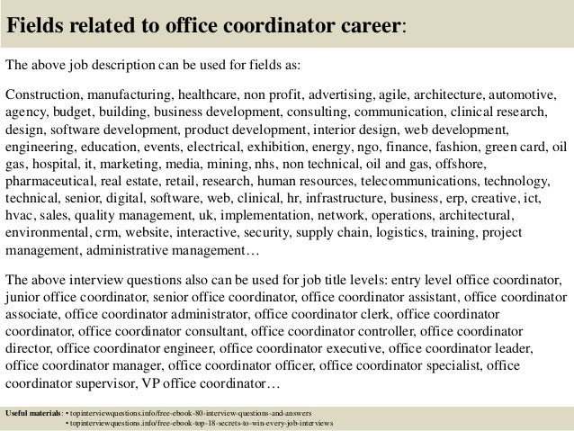 office coordinator