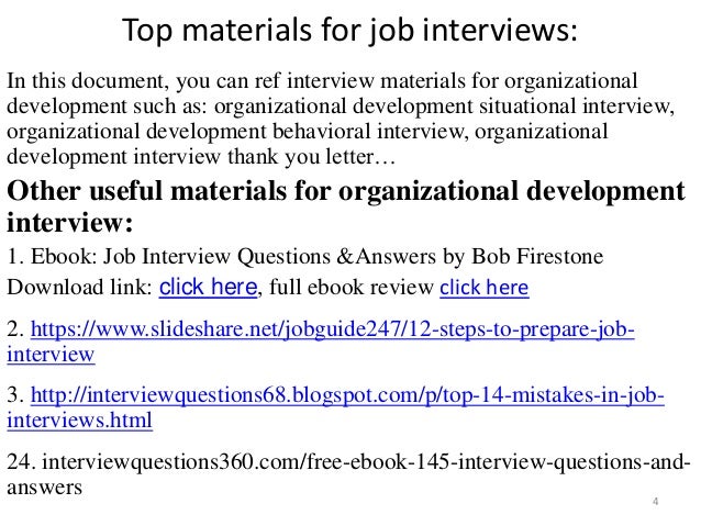 behavior questions interview