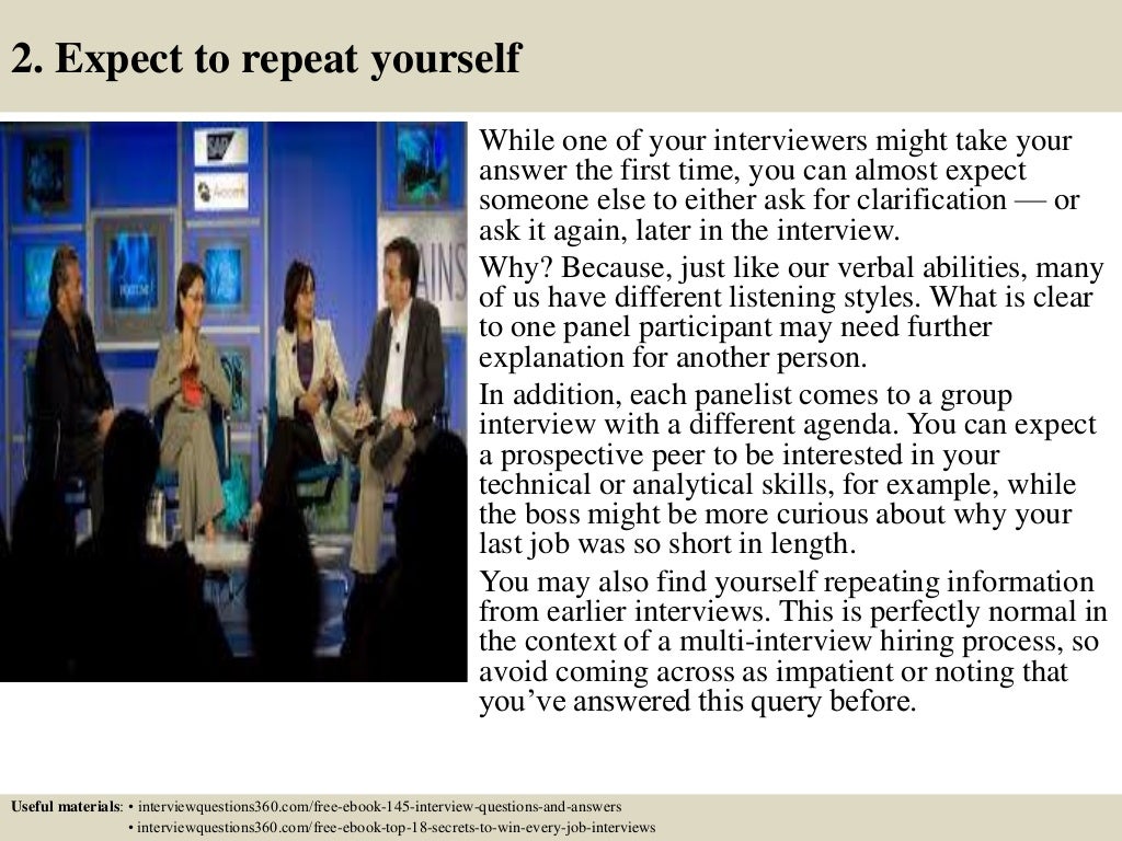 Top 10 panel interview questions and answers