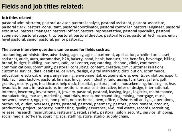 Cv for pastoral care picture