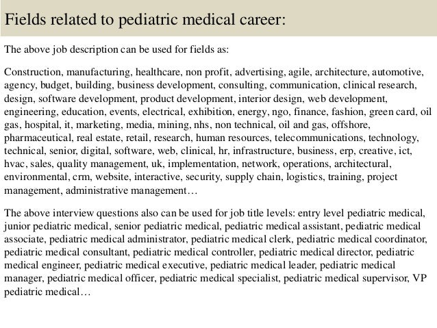medical assistant pediatric jobs