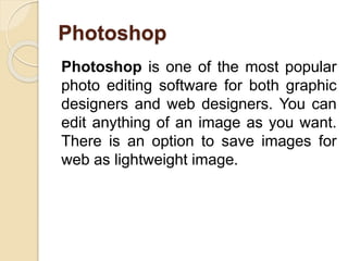 Top 10 photo editing software | PPTX