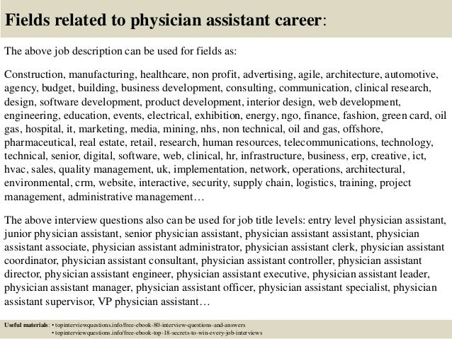 interview questions for doctors