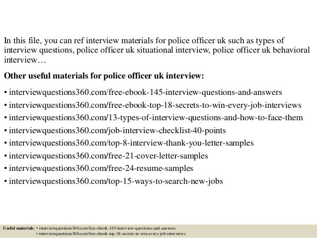 law enforcement interview questions under fontanacountryinn com police job interview questions