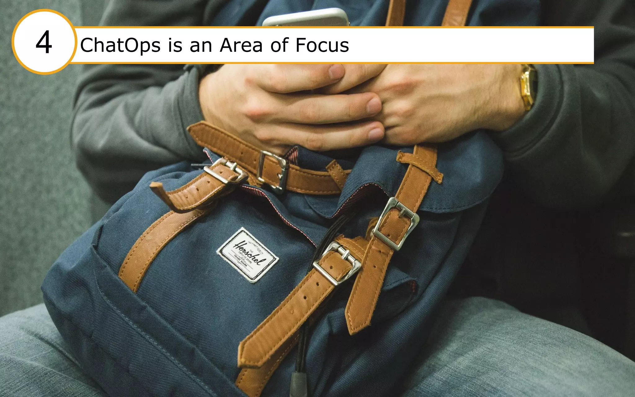 26
#4 ChatOps is an area of focus#4 ChatOps is an Area of Focus4
 