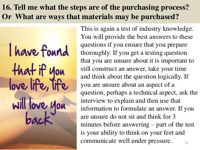 98 procurement interview questions and answers procurement interview questions