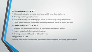 Top 10 programming languages | PPTX