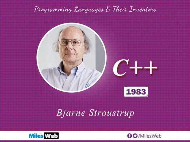 Top 10 Programming Languages and their Inventors! | PPT