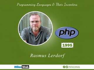 Top 10 Programming Languages and their Inventors! | PPTX