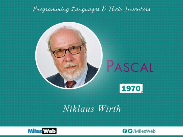Top 10 Programming Languages and their Inventors! | PPT