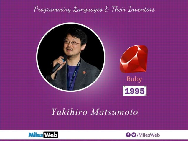 Top 10 Programming Languages and their Inventors! | PPT