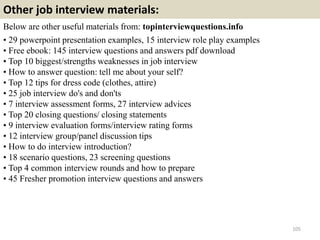80 promotion interview questions and answers ebook pdf free download
