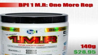 Top 10 Pre Workout Supplements 2013