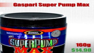 Top 10 Pre Workout Supplements 2013