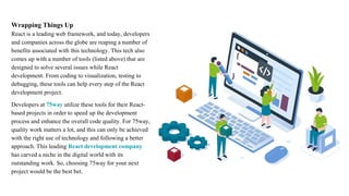 Top 10 React Development Tools to Choose in 2023.pptx