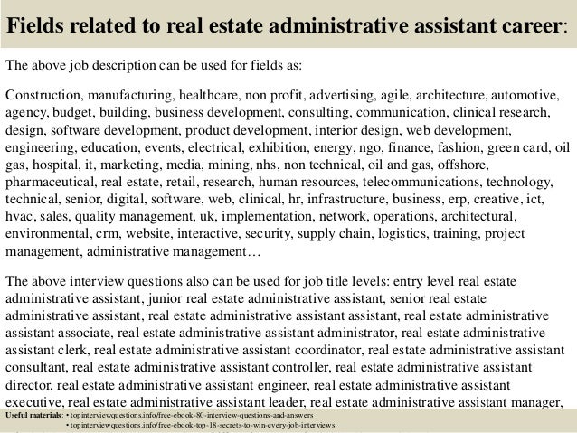 administrative assistant qualifications