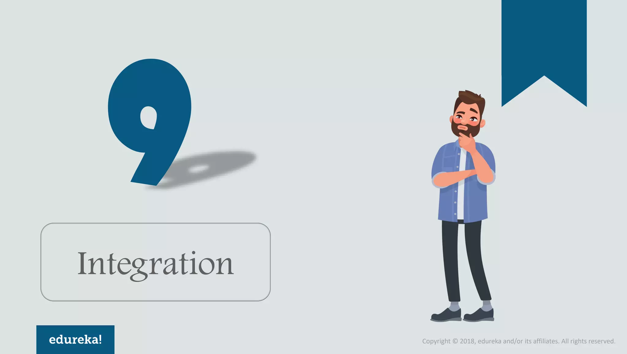 Copyright © 2018, edureka and/or its affiliates. All rights reserved.
Integration
 