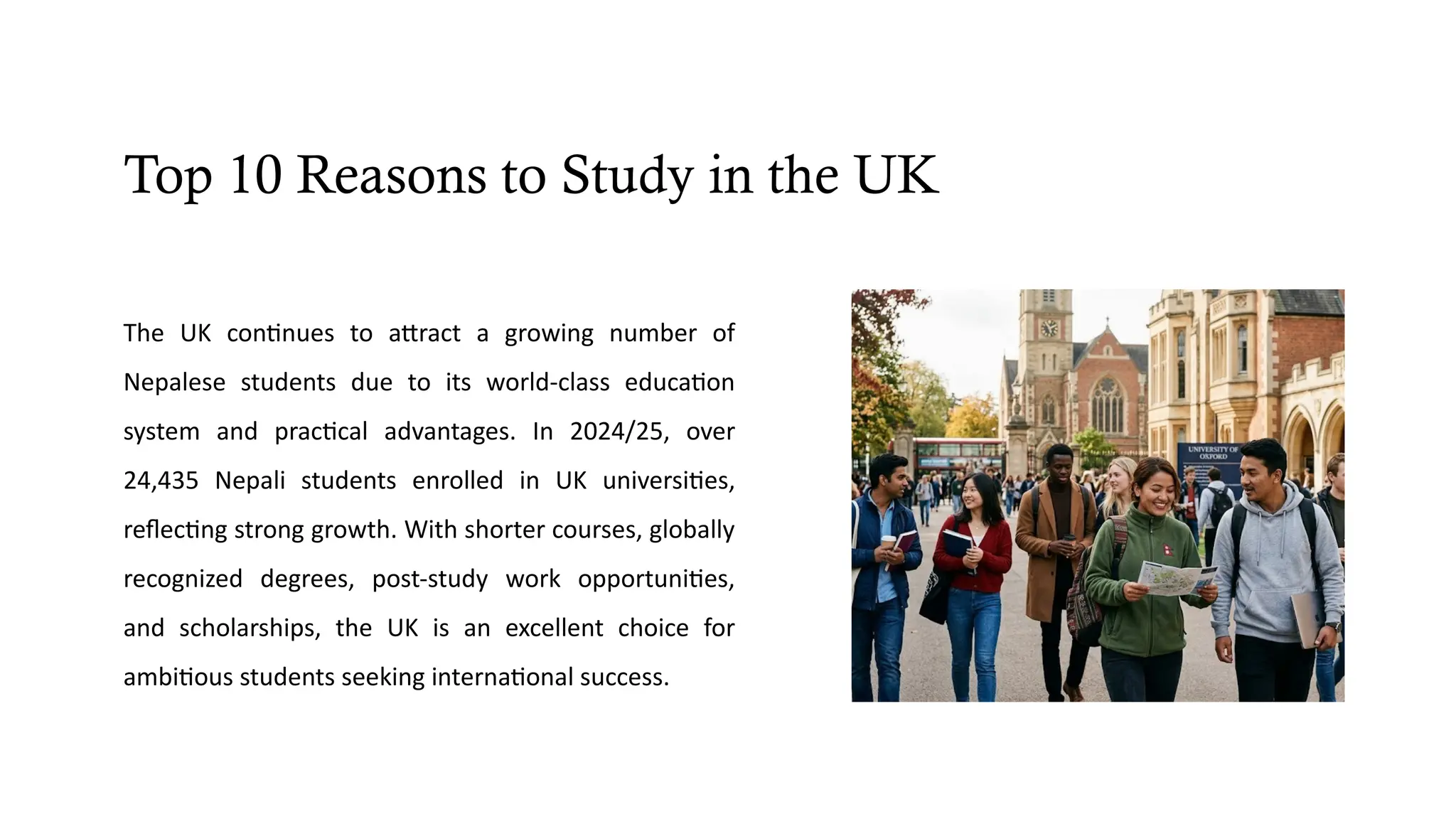 Top 10 Reasons to Study in the UK 2026 Complete Guide