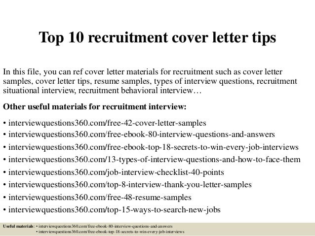 cover letter openings