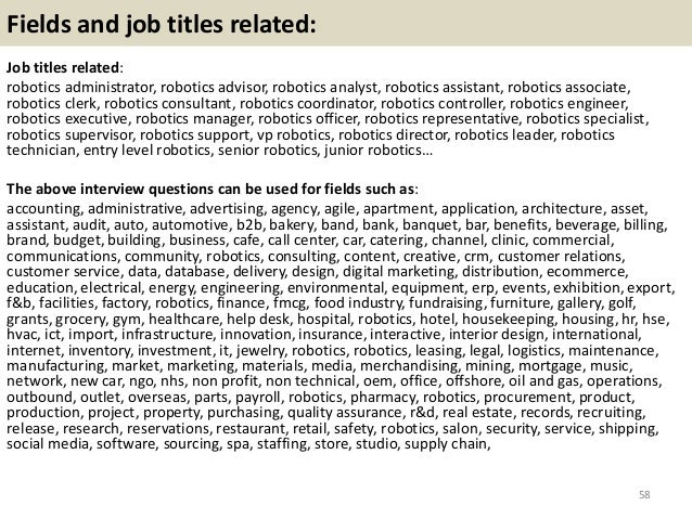 budget analyst interview questions