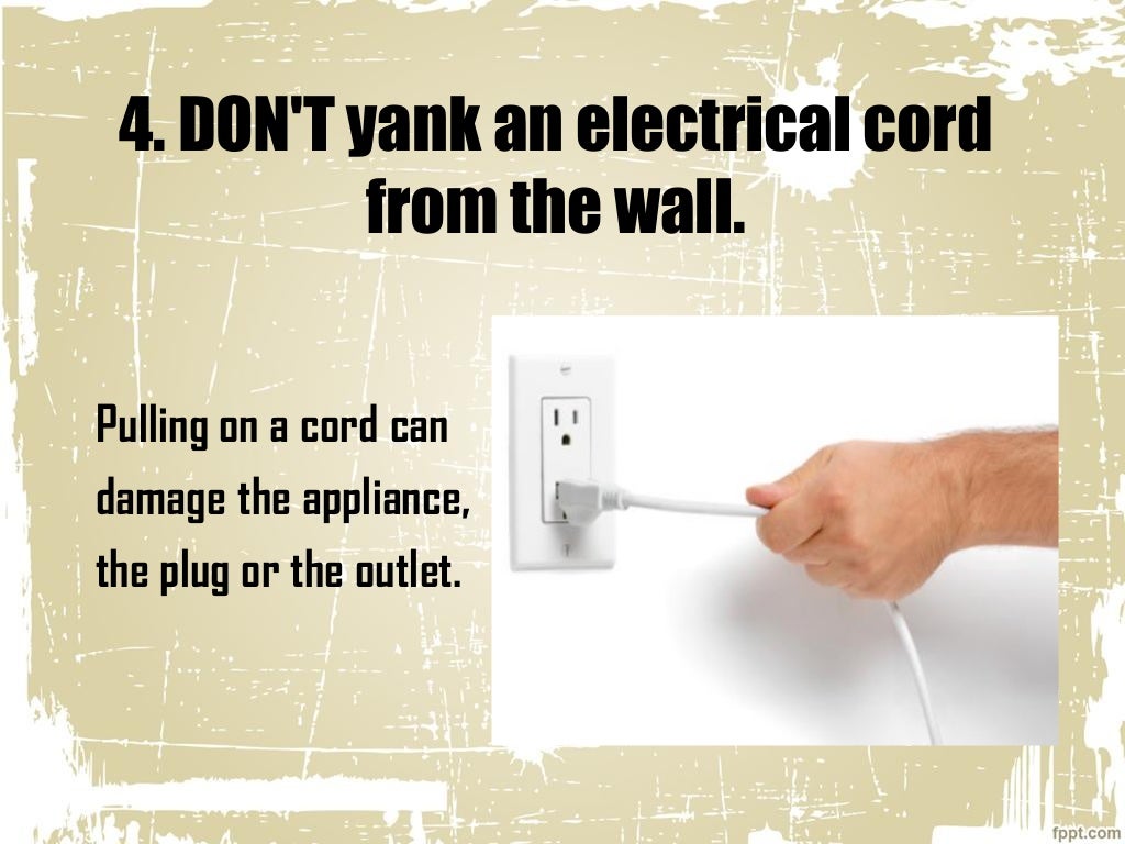 Top 10 rules for electric safety