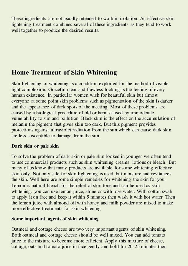 Top 10 Safe Skin Lightening Ingredients