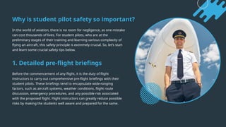 Reduced Risk For Pilots Top 10 Safety Tips Every Student Pilot Should Know | PPTX
