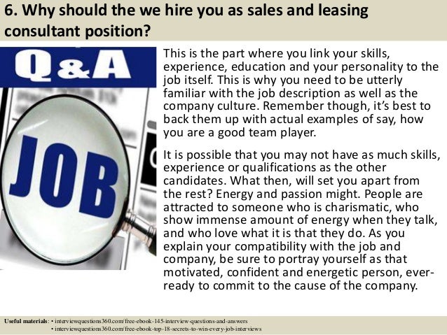 leasing consultant description