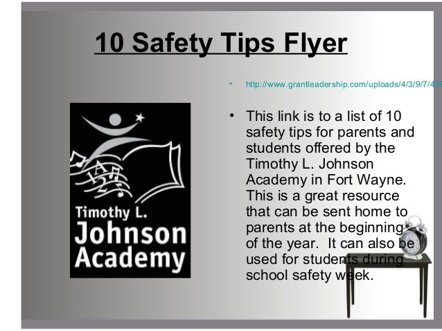 top 10 school safety internet resources school safety flyer