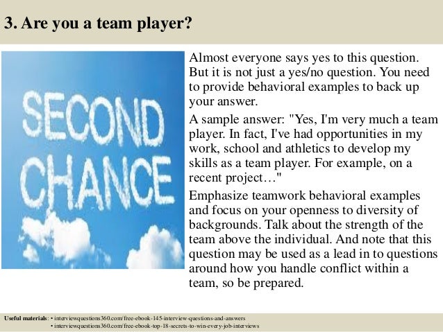 team player interview examples team player interview questions