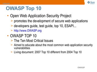 Top 10 Web Security Vulnerabilities