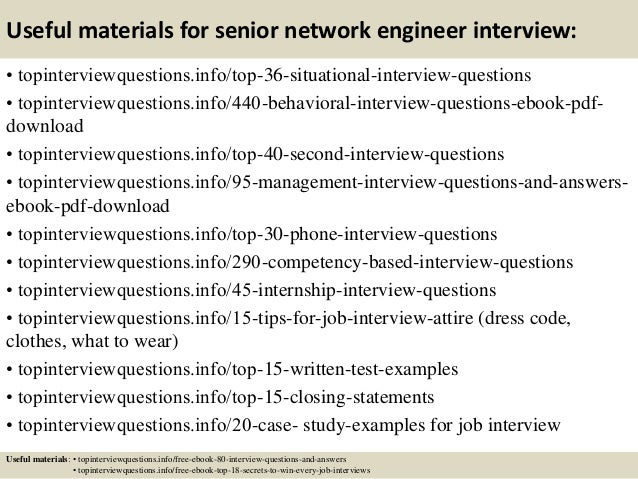 top 10 senior network engineer interview questions and answers case study interview questions and answers