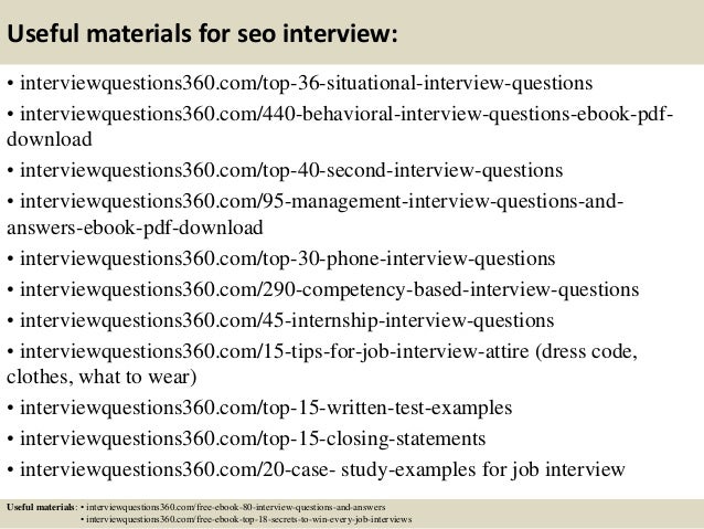 top 10 seo cover letter tips
