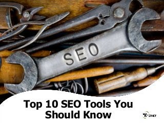 © 2018 Scott Jones, 123 Internet Group. All rights reserved.
Sub heading
Top 10 SEO Tools You
Should Know
 