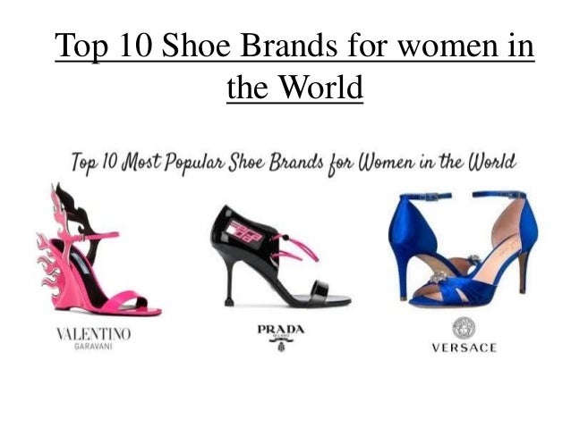 top ladies shoe brands