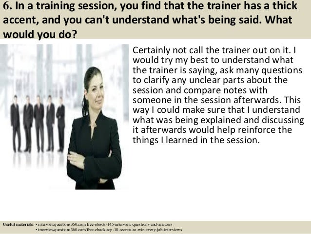 situational job interview questions