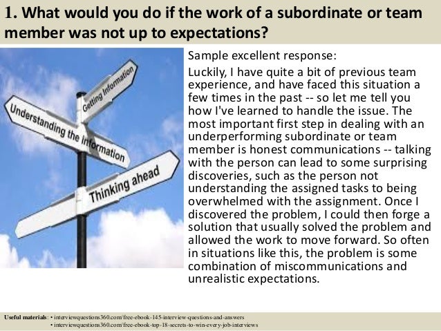 lead interview questions