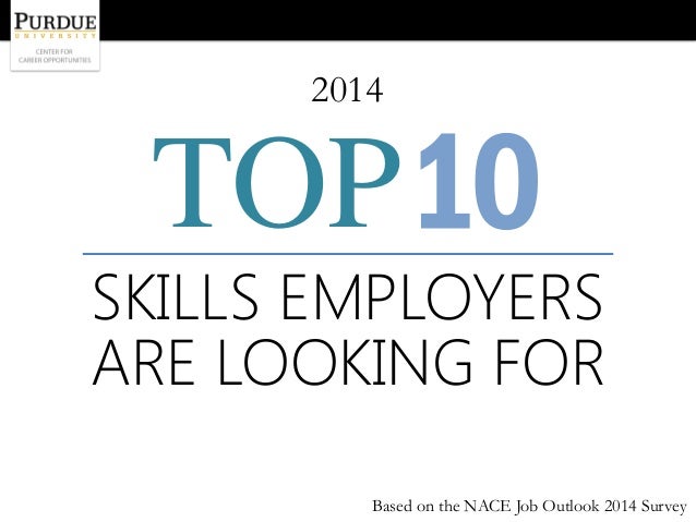 what employers are looking for