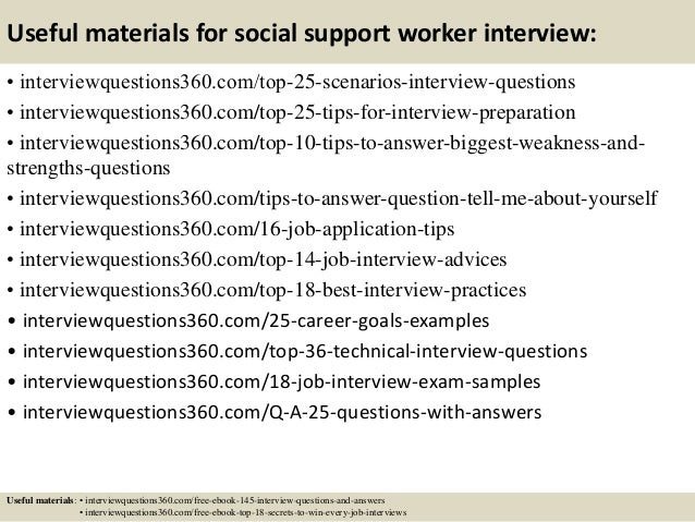 top 10 social support worker interview questions and answers support worker interview questions and answers