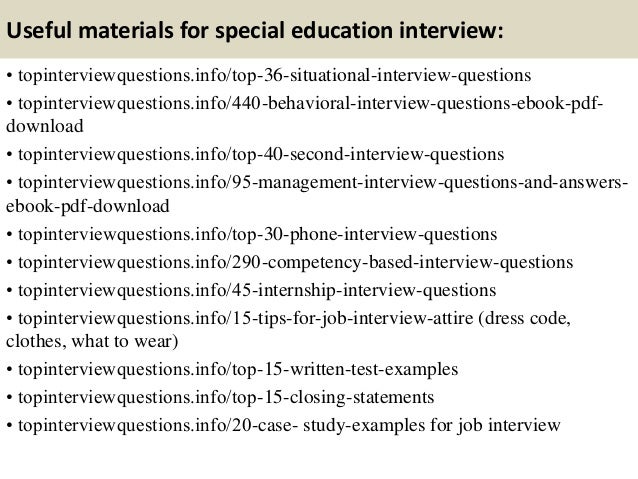 top 10 special education interview questions and answers interview questions special education
