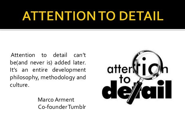 what is attention to detail rome fontanacountryinn com what is attention to detail