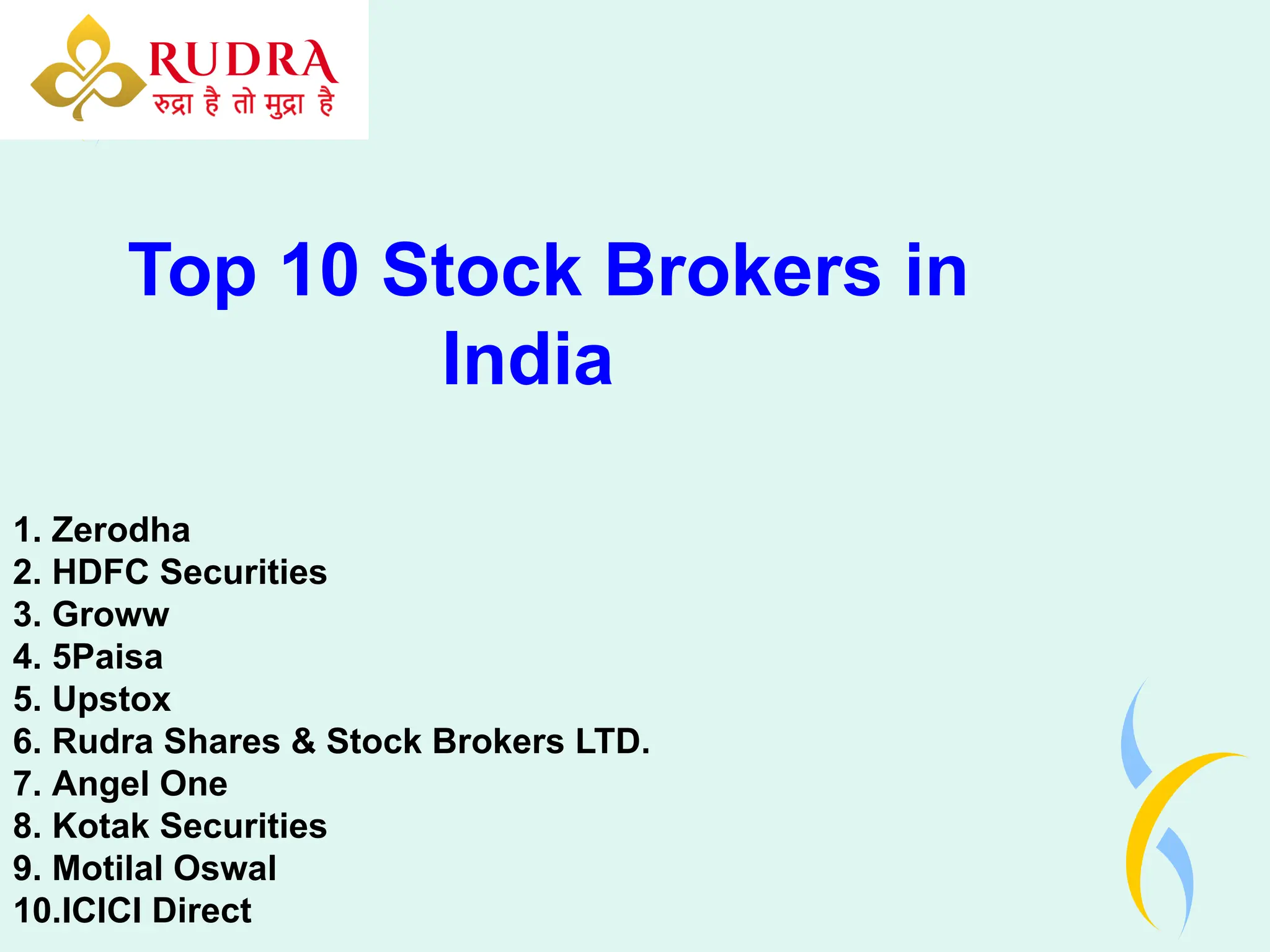 Top 10 Stock Brokers in India: Choose the Best for Your Investments | PDF