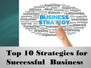 Top 10 Strategies for
Successful Business
 
