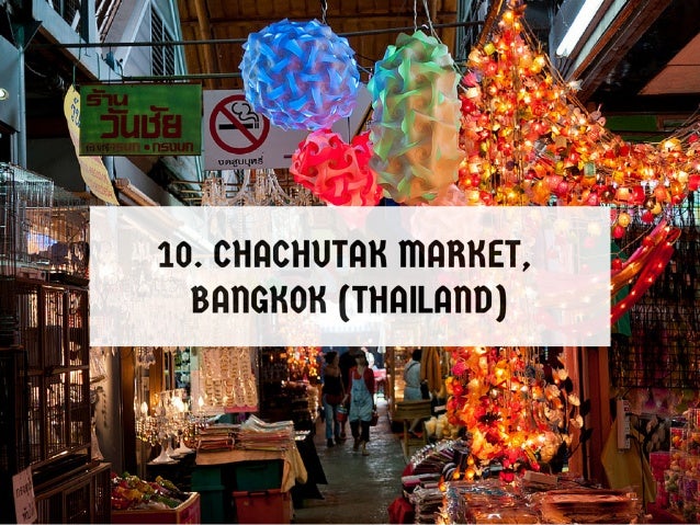 Top 10 Street Markets Around the World