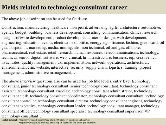 Technology consulting case study examples image
