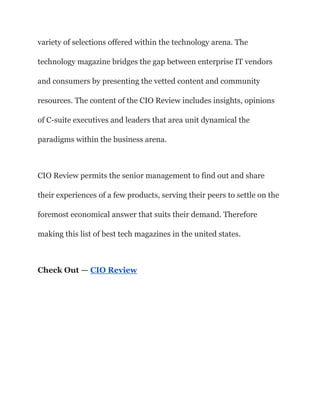 Top 10 Technology magazines.pdf